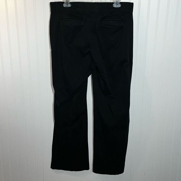 Dockers Straight Leg Pants Women’s 12 Med Black Sure Fit Waistband Pockets Work - Picture 4 of 7